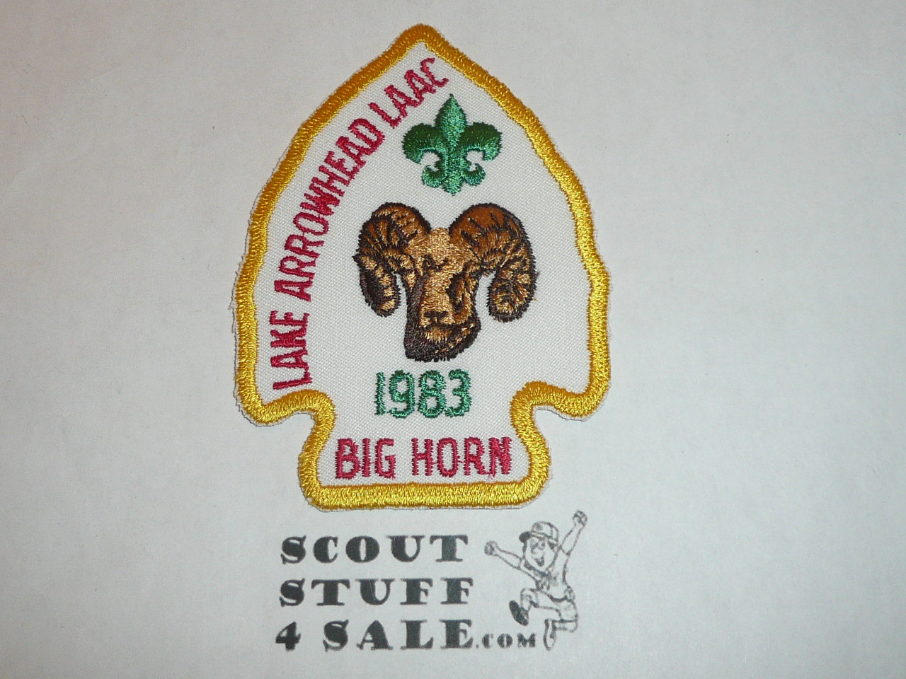 Lake Arrowhead Scout Camps, Camp Big Horn Patch, 1983