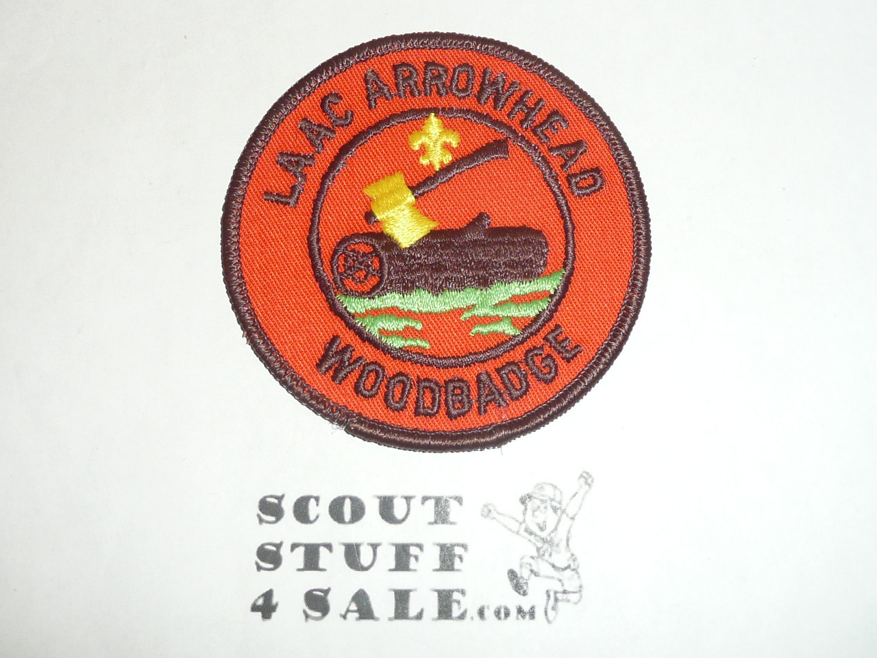 Lake Arrowhead Scout Camps, Woodbadge Patch, 1986