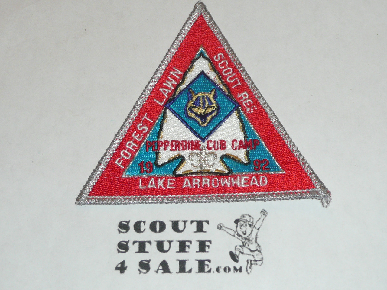 Forest Lawn Scout Reservation, Camp Pepperdine Cub Camp Patch, LAAC, 1992