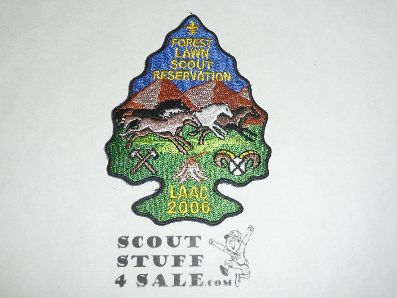 Forest Lawn Scout Reservation STAFF Patch, LAAC, 2006