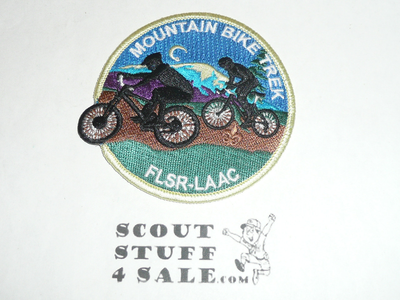 Forest Lawn Scout Reservation, Mountain Bike Trek Patch, LAAC