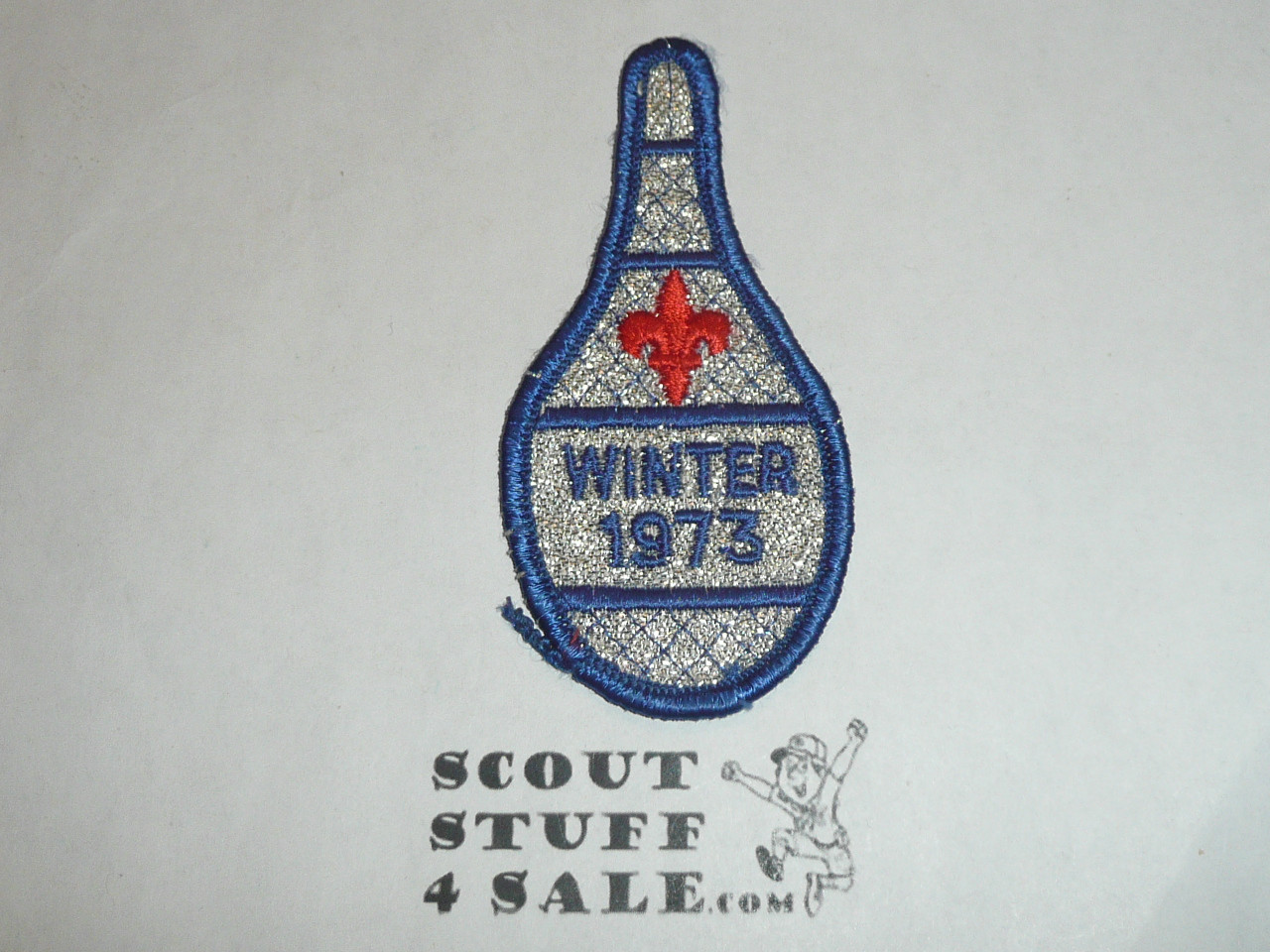 Lake Arrowhead Scout Camps, Winter Camp Patch, LAAC, 1973