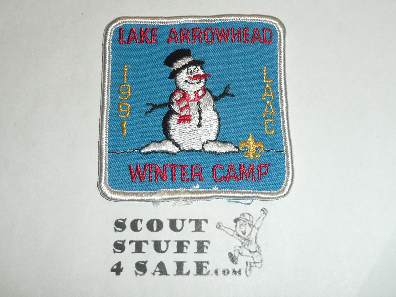 Lake Arrowhead Scout Camps, Winter Camp Patch, LAAC, 1991