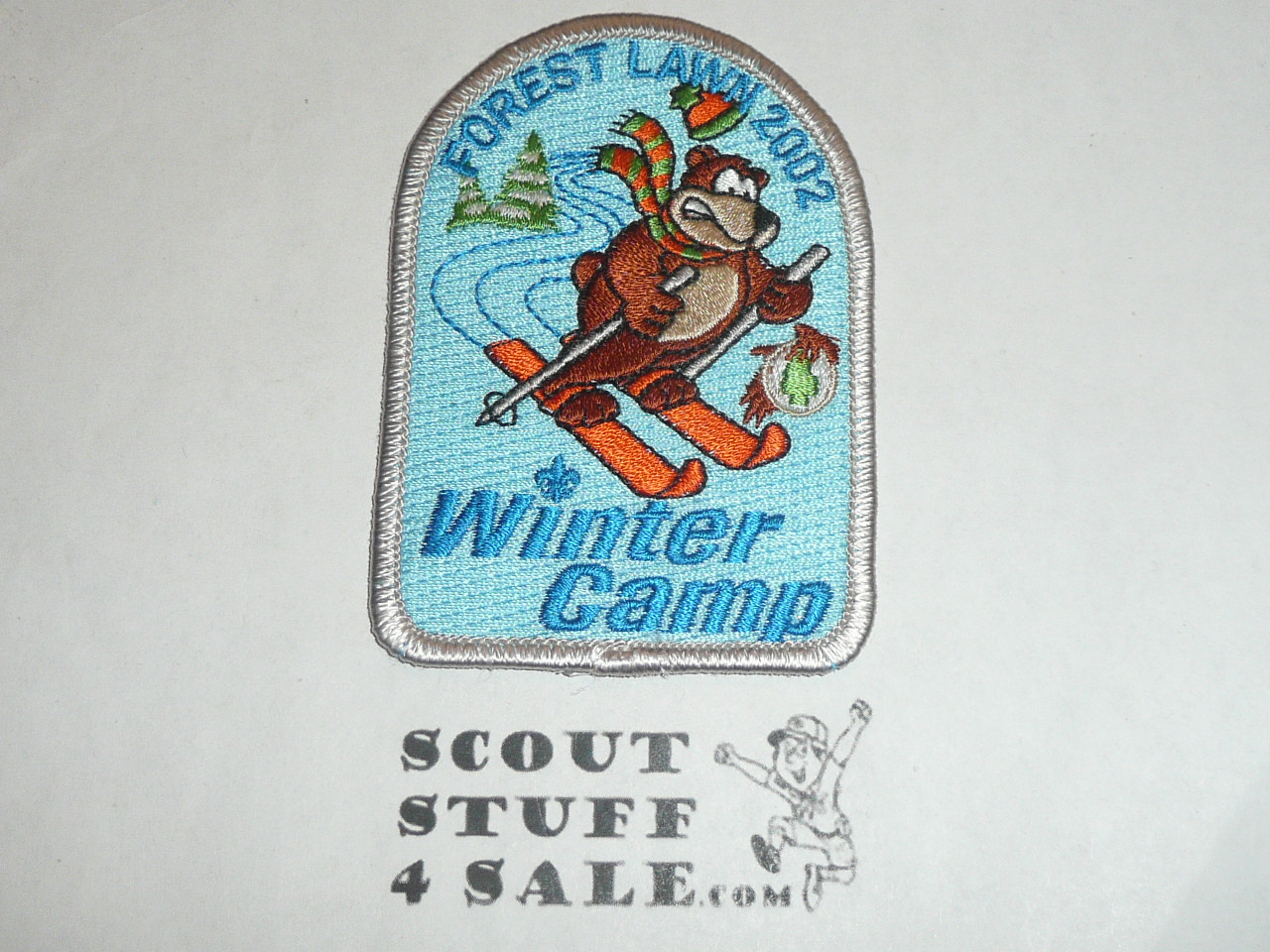 Forest Lawn Scout Reservation, Winter Camp Patch, LAAC, 2002