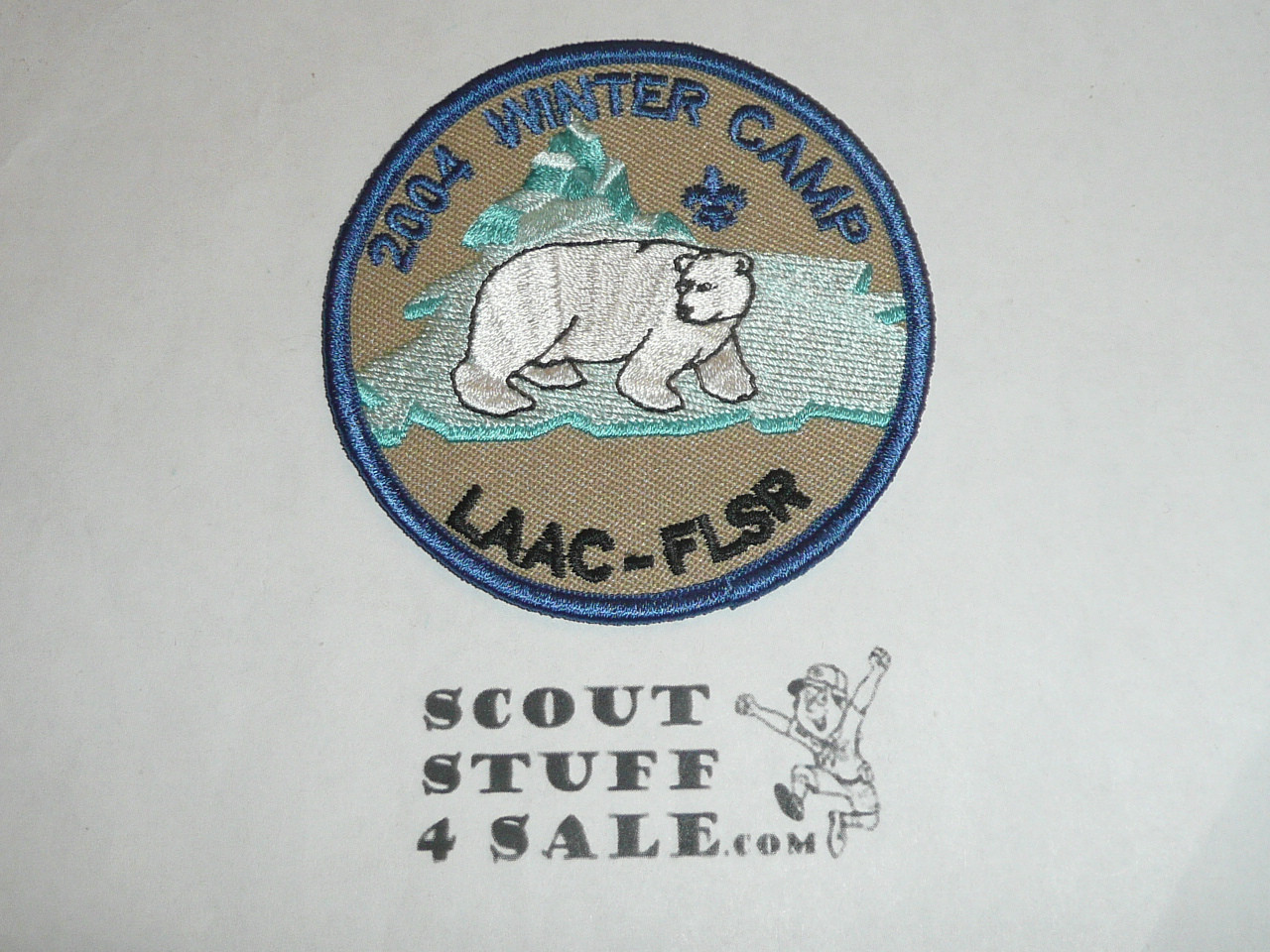 Forest Lawn Scout Reservation, Winter Camp Patch, LAAC, 2004