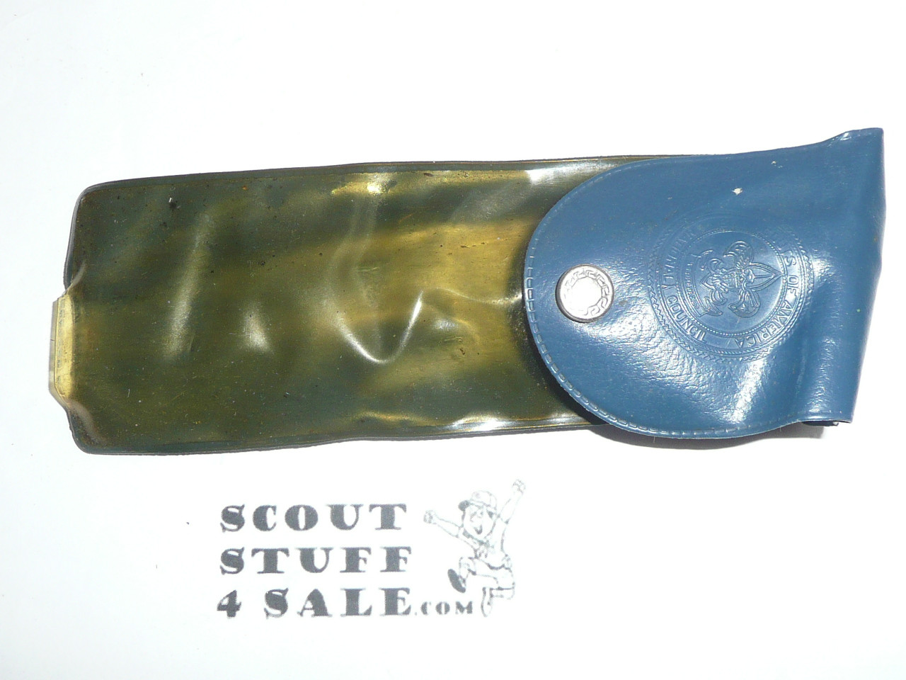 Vtg Boy Scouts BSA Utensils Silverware Knife Fork Spoon Nesting