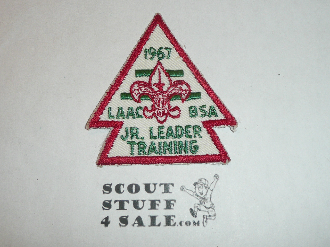 Junior Leader Training Patch, Los Angeles Area Council, 1967