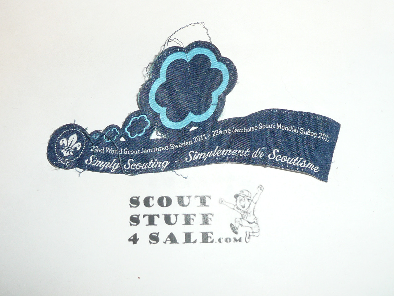 2011 Boy Scout World Official Participant uniform Patch, sewn