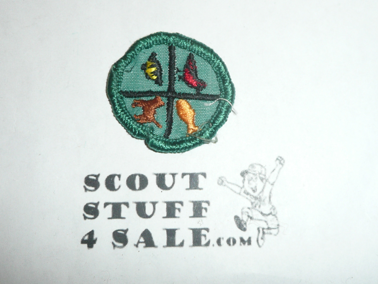 1960's Girl Scout Pets Proficiency Badge Patch