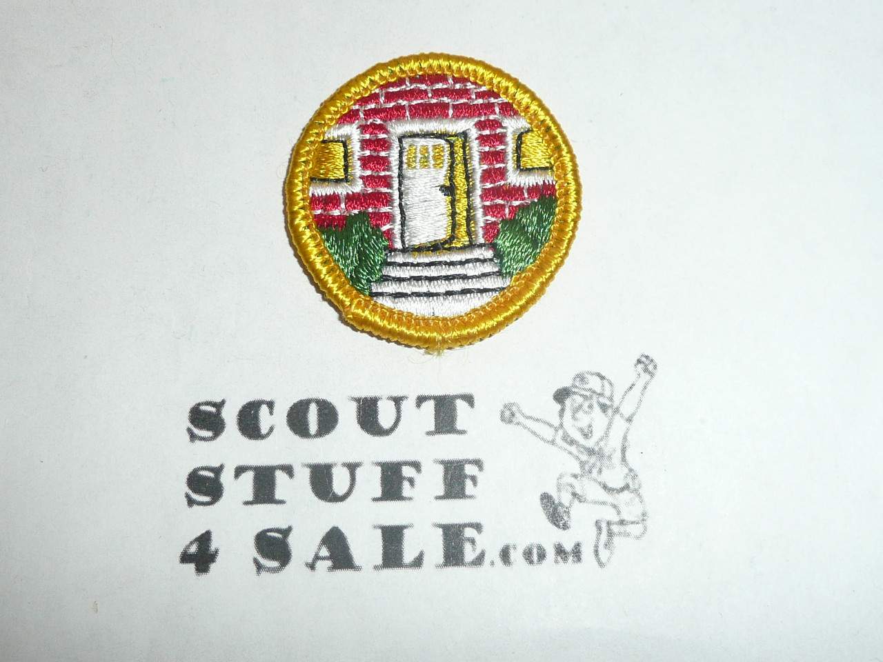 1970's Girl Scout Homemaker Proficiency Badge Patch
