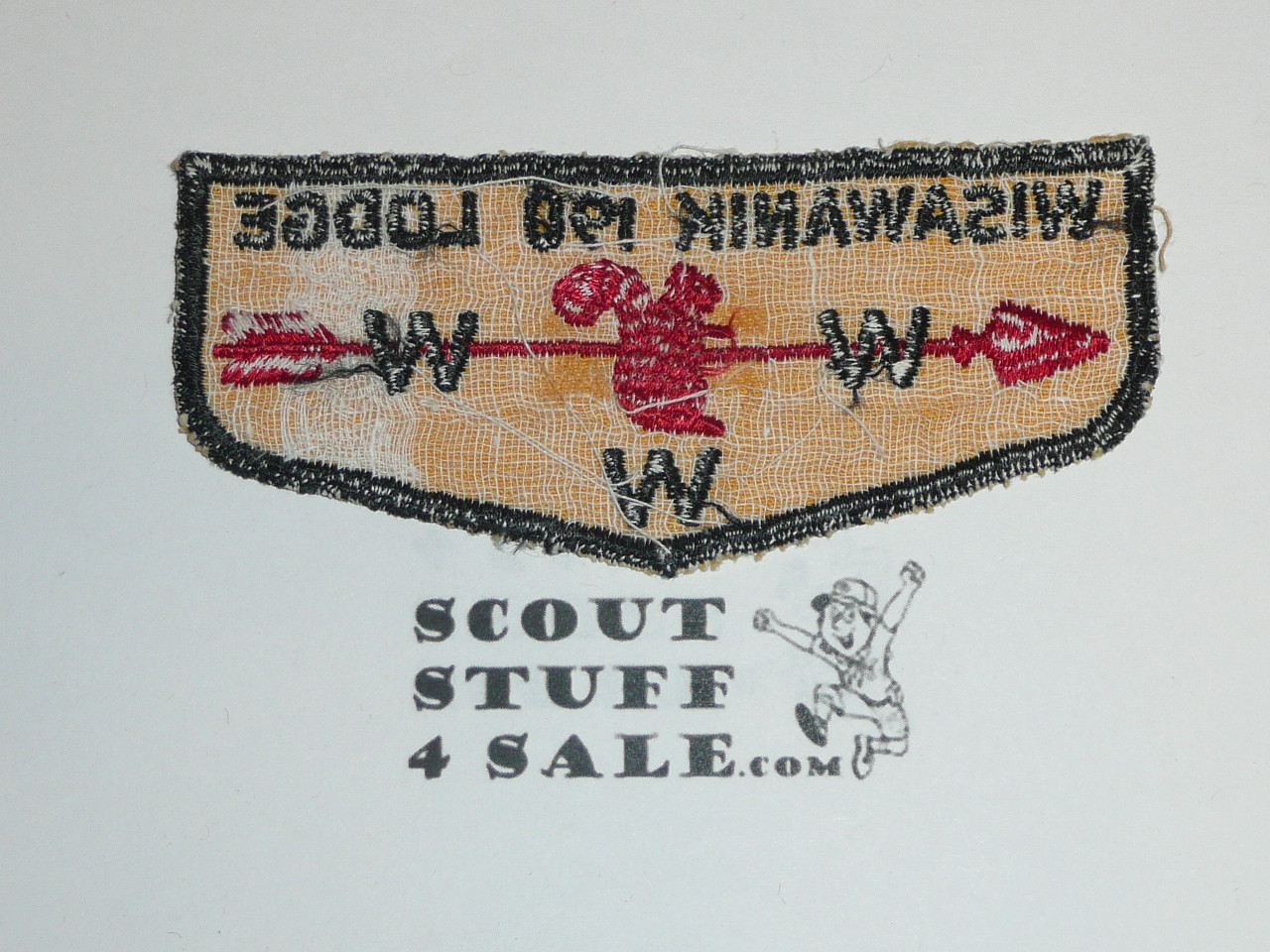 Order of the Arrow Lodge #190 Wisawanik f2 Flap Patch, lite use - Boy Scout