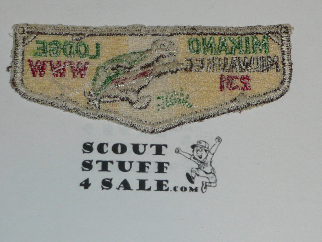 Order of the Arrow Lodge #231 Mikano f1 Flap Patch, lite use