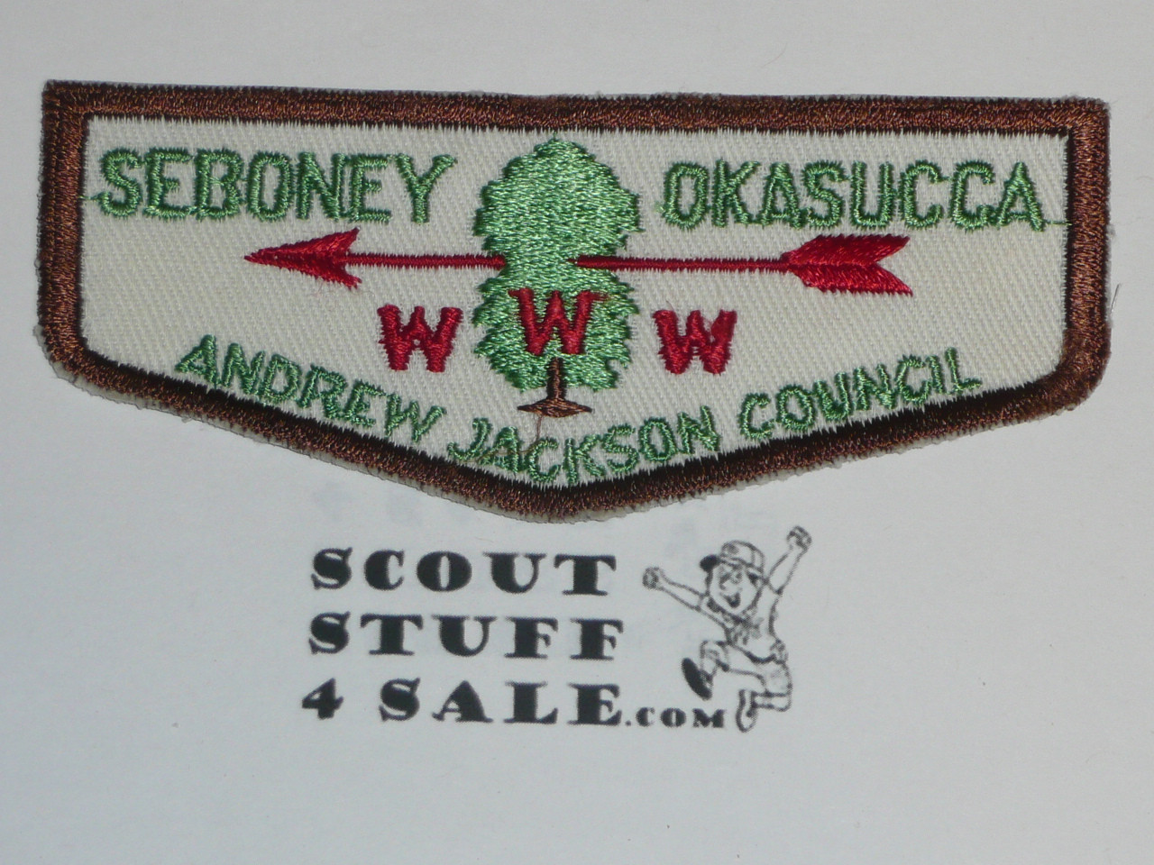 Order of the Arrow Lodge #260 Sebooney Okasucca f1 First Flap Patch