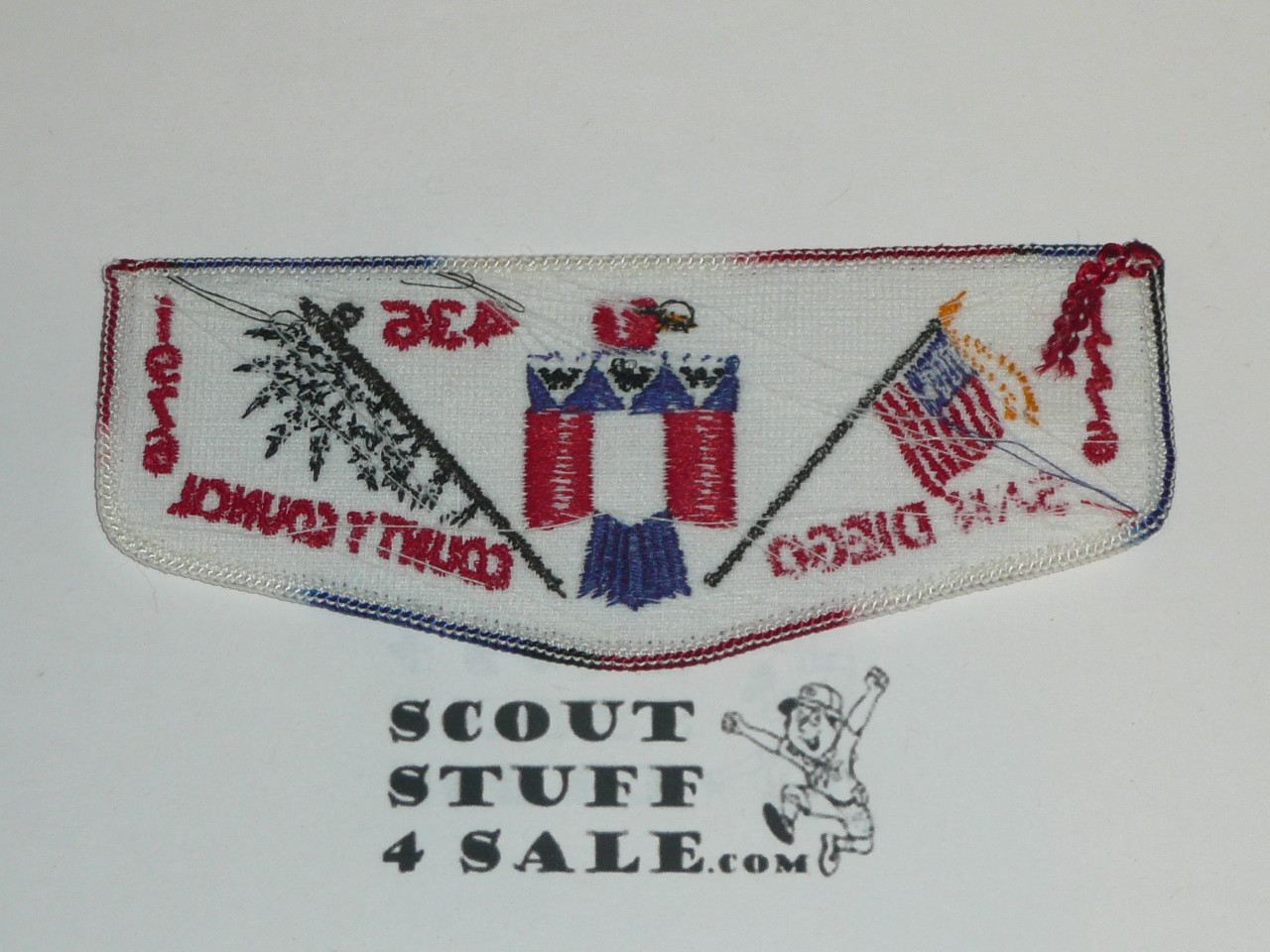 Order of the Arrow Lodge #436 Ashie f1a Flap Patch - Scout