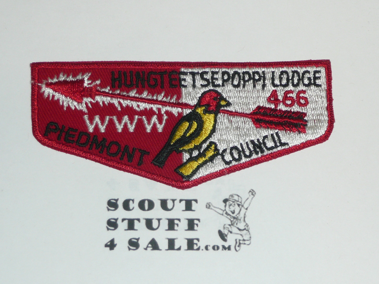 Order of the Arrow Lodge #466 Hungteetsepoppi f1 First Flap Patch