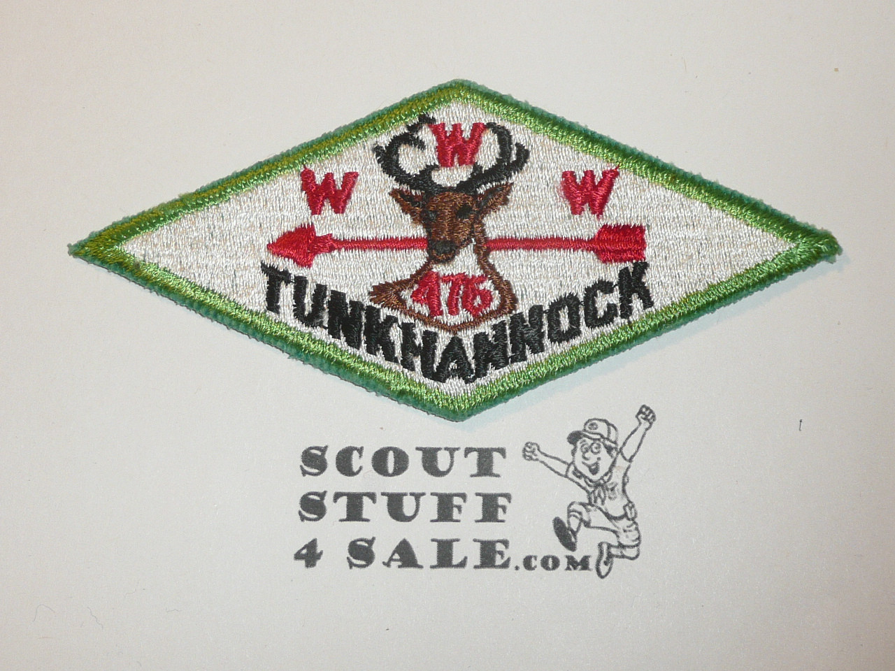 Order of the Arrow Lodge #476 Tunkhannock x3 Patch - Boy Scout