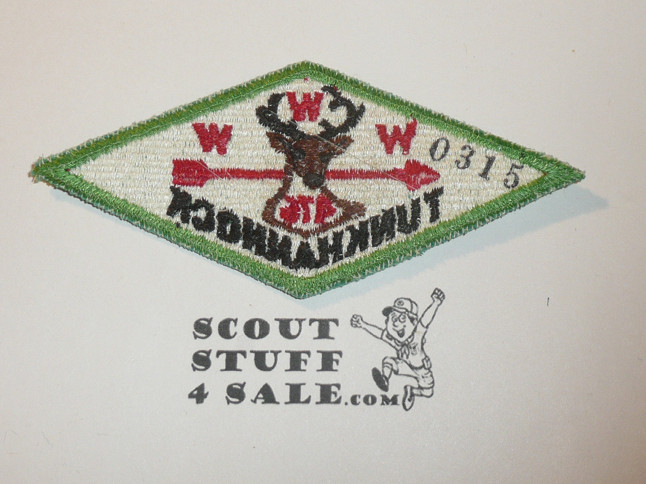 Order of the Arrow Lodge #476 Tunkhannock x3 Patch - Boy Scout
