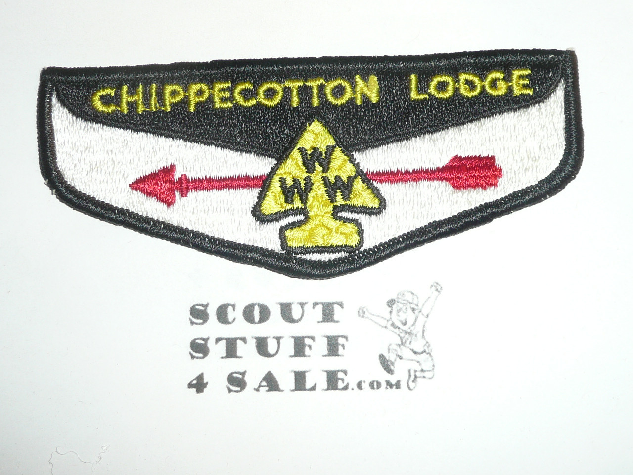 Order of the Arrow Lodge #524 Chippecotton s4 Flap Patch