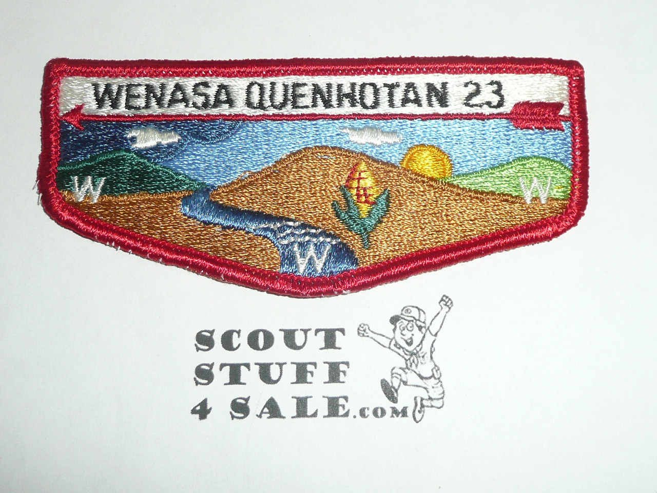 Order of the Arrow Lodge #23 Wenasa Quenhotan s2 Flap Patch