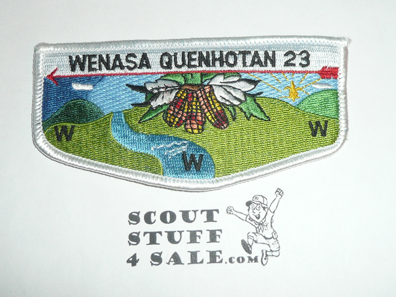 Order of the Arrow Lodge #23 Wenasa Quenhotan s13 Flap Patch