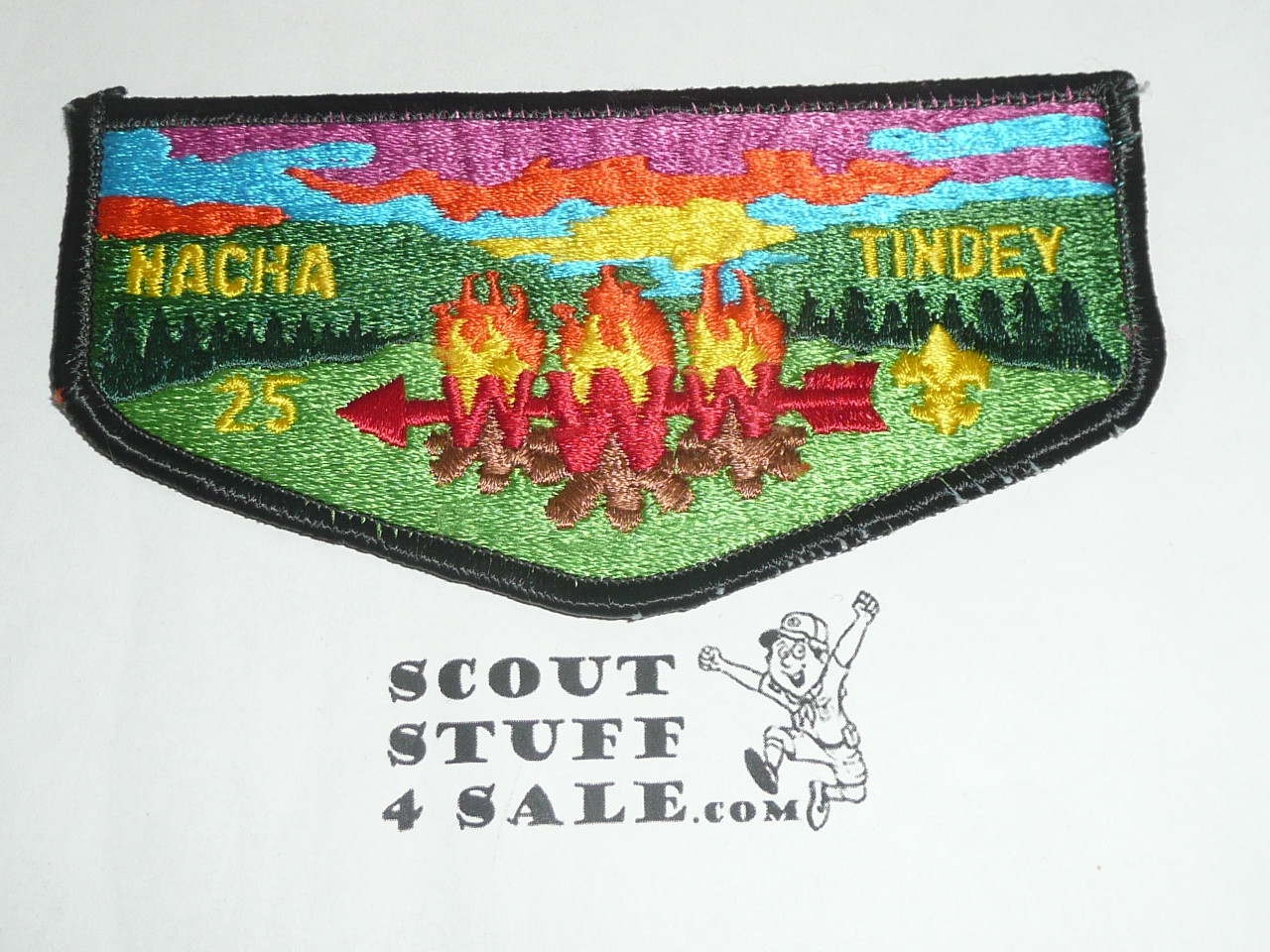Order of the Arrow Lodge #25 Nacha Tindey S2 Flap Patch