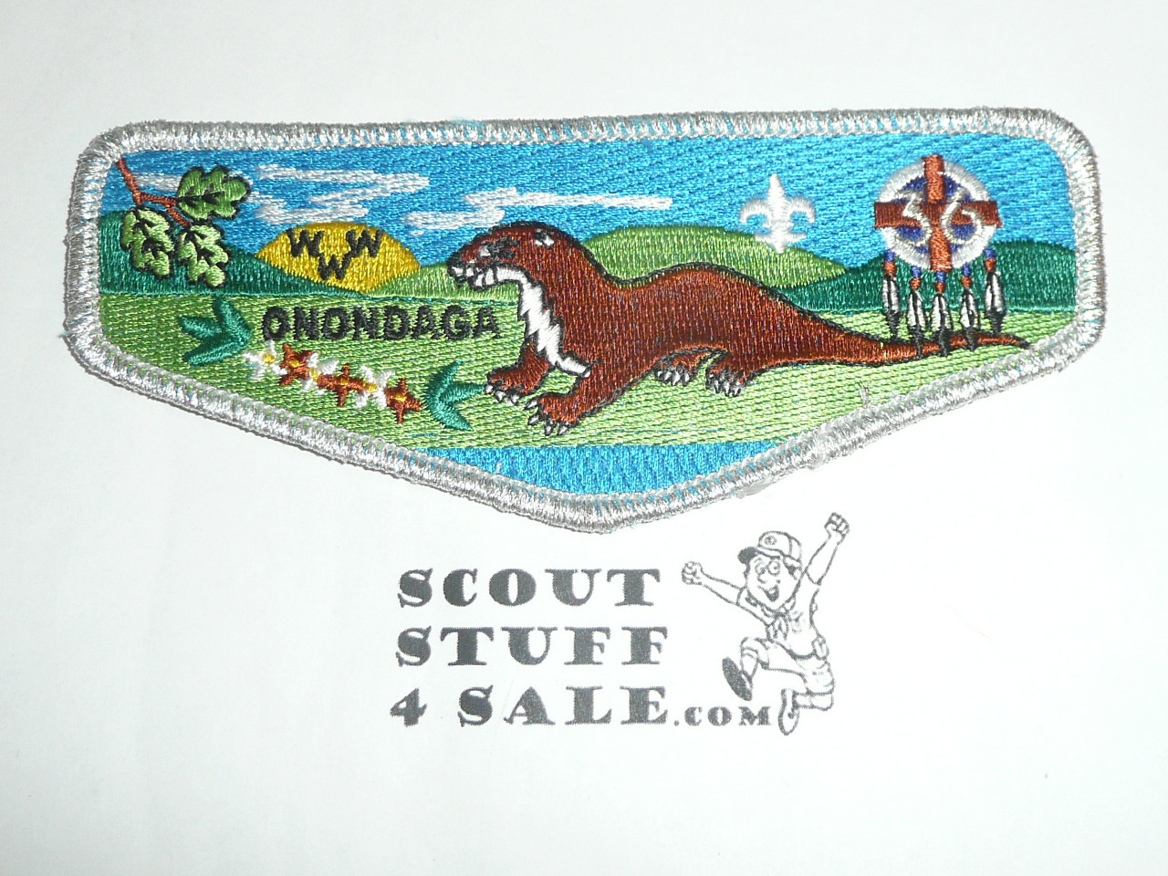 Order of the Arrow Lodge #36 Onondaga s5 Flap Patch