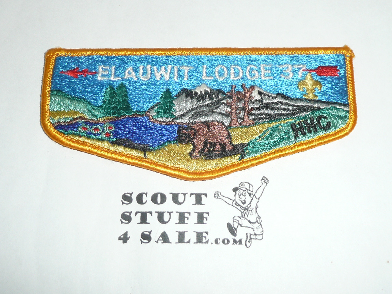 Order of the Arrow Lodge #37 Elauwit s7 Flap Patch