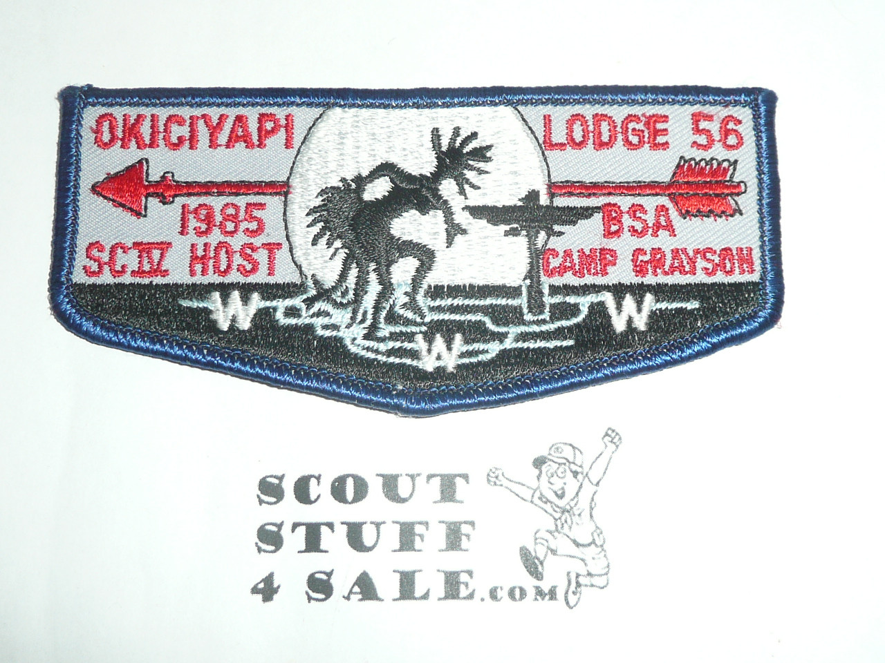 Order of the Arrow Lodge #56 Okiciyapi f4a Flap Patch