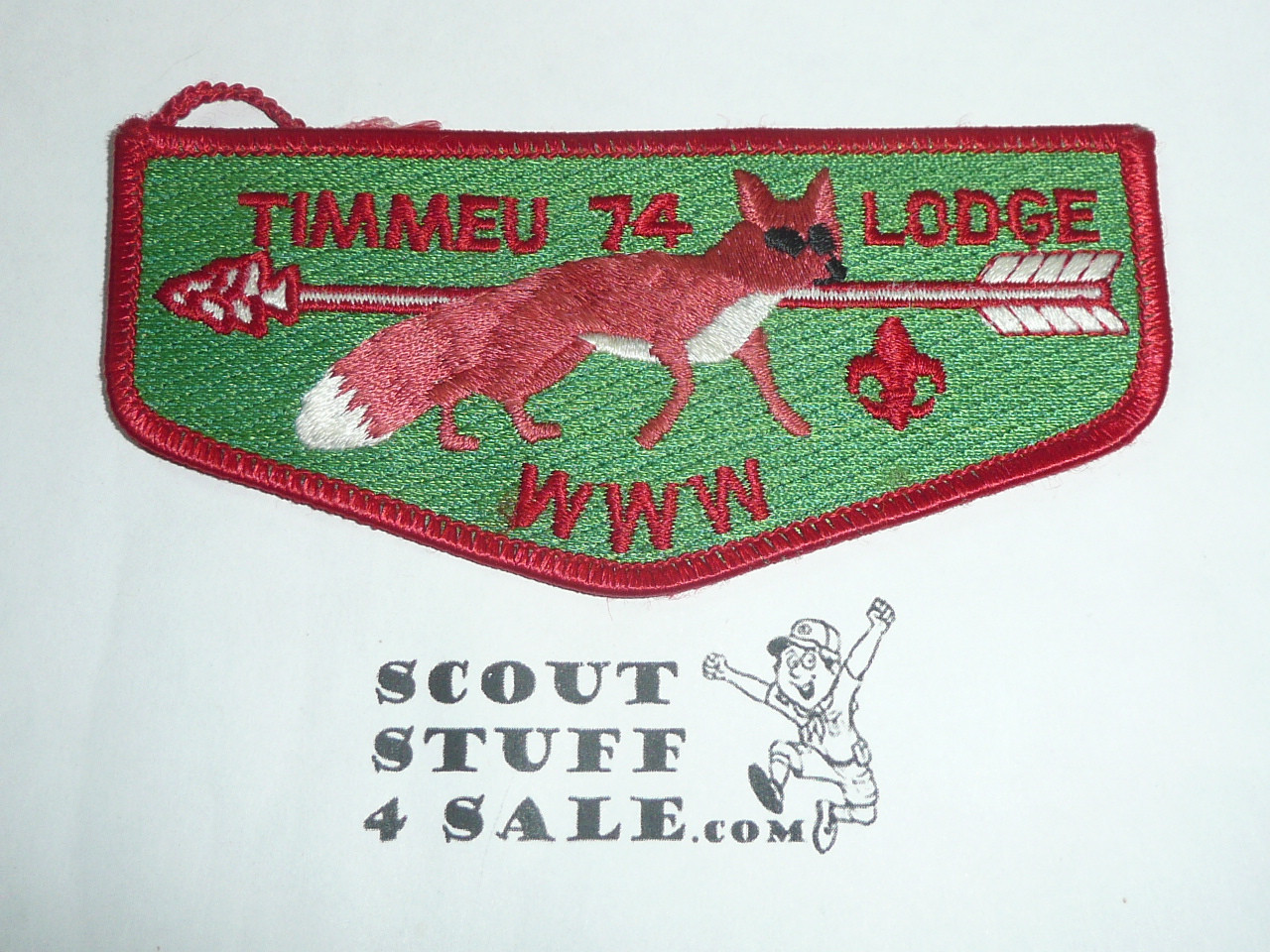 Order of the Arrow Lodge #74 Timmeu s5 Flap Patch