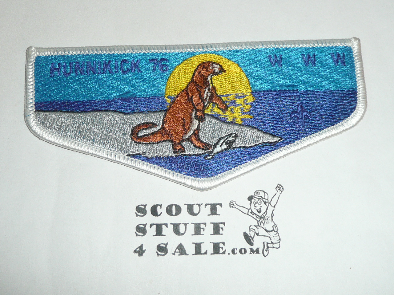 Order of the Arrow Lodge #76 Hunnikick S31 1997 Jamboree Flap Patch