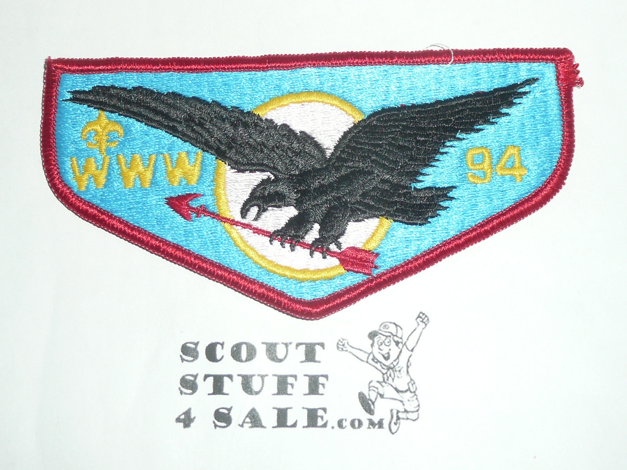 Order of the Arrow Lodge #94 Blackhawk s6 Flap Patch