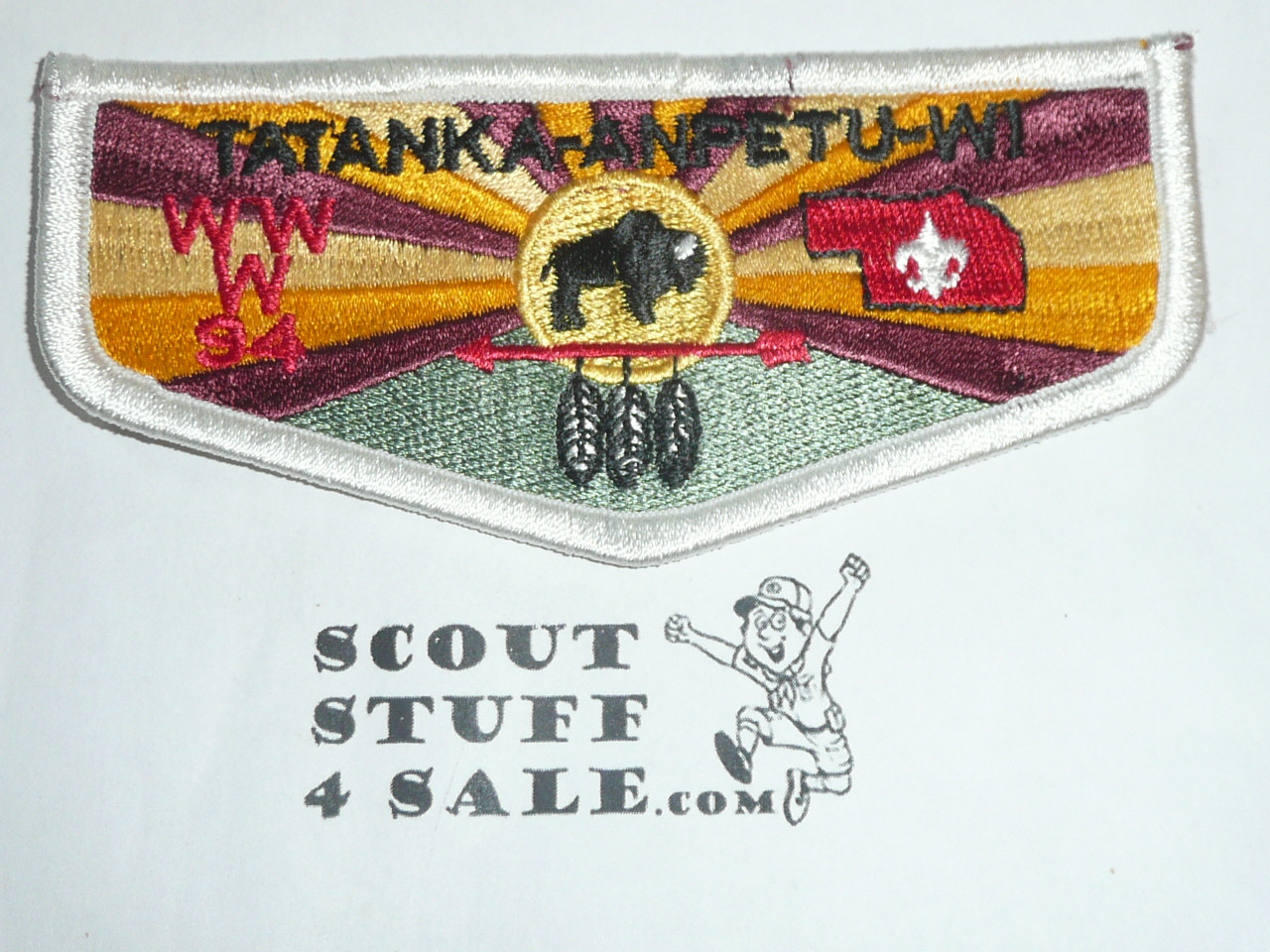 Order of the Arrow Lodge #94 Tatanka-Anpetu-Wi s2 Flap Patch