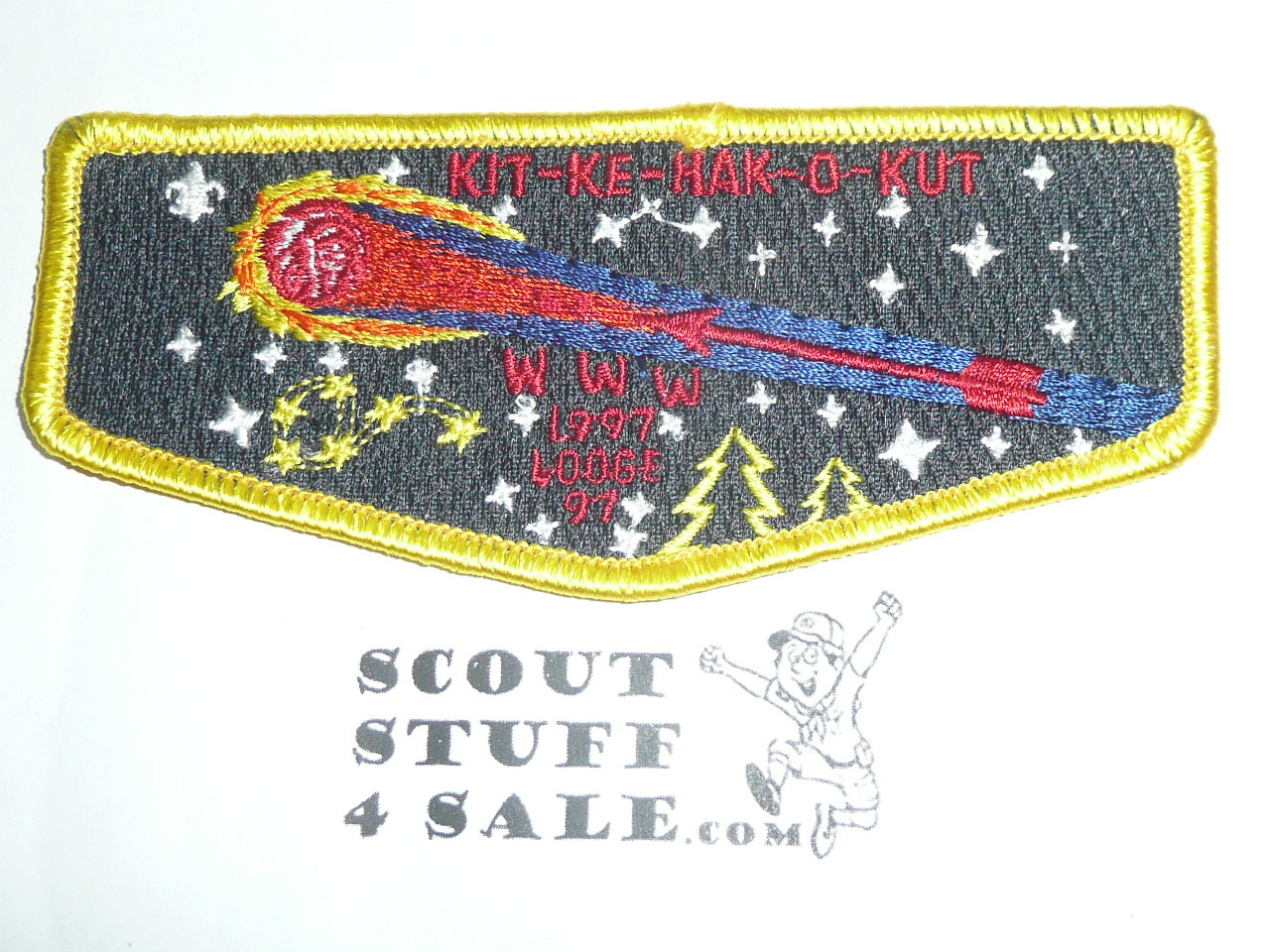 Order of the Arrow Lodge #97 Kit-Ke-Hak-O-Kut s13 Flap Patch