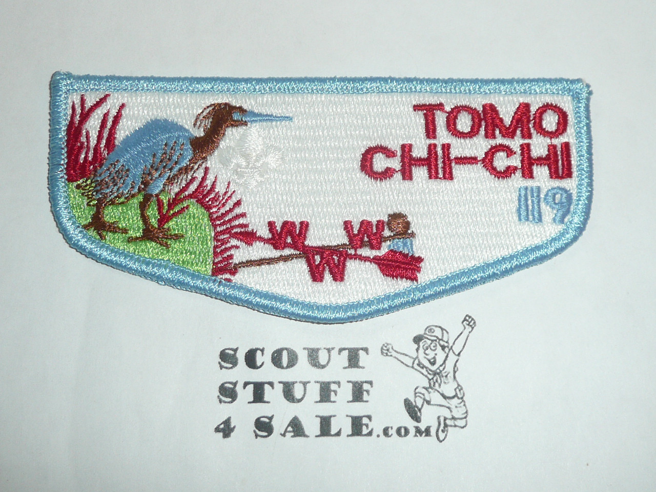 Order of the Arrow Lodge #119 Tomo Chi-Chi s17 Flap Patch