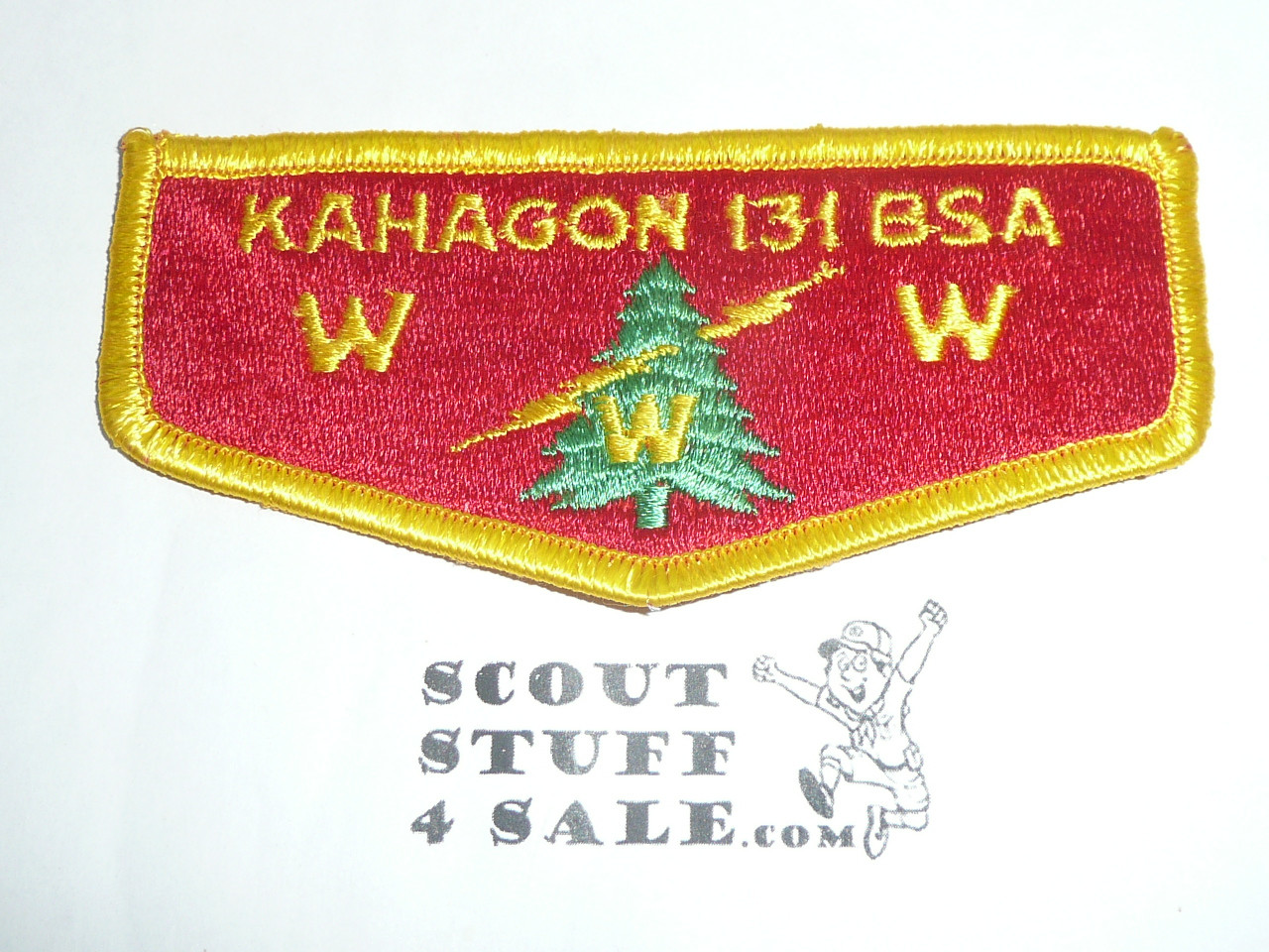 Order of the Arrow Lodge #131 Kahagon s3 Flap Patch