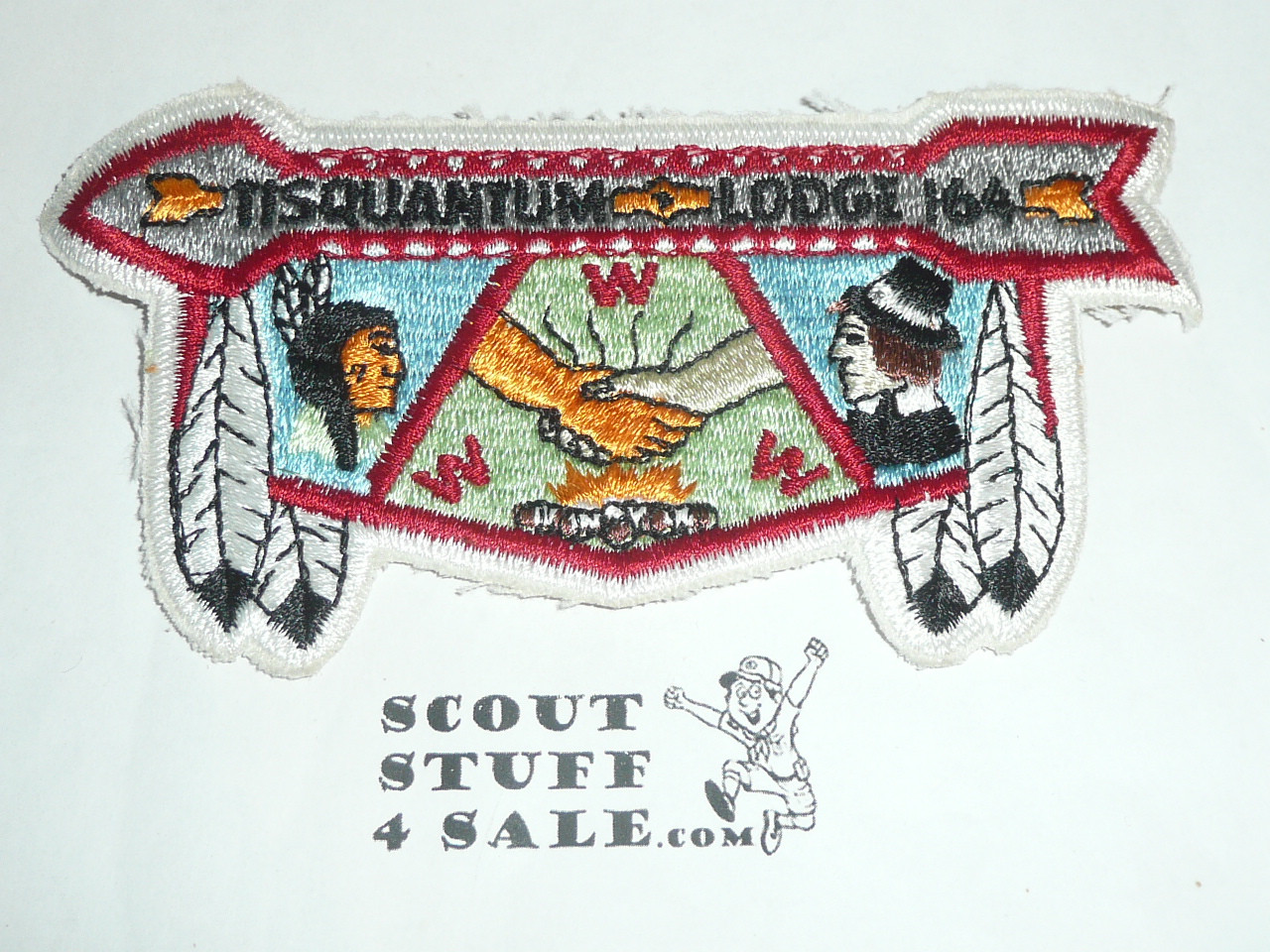 Order of the Arrow Lodge #164 Tisquantum s1 Flap Patch