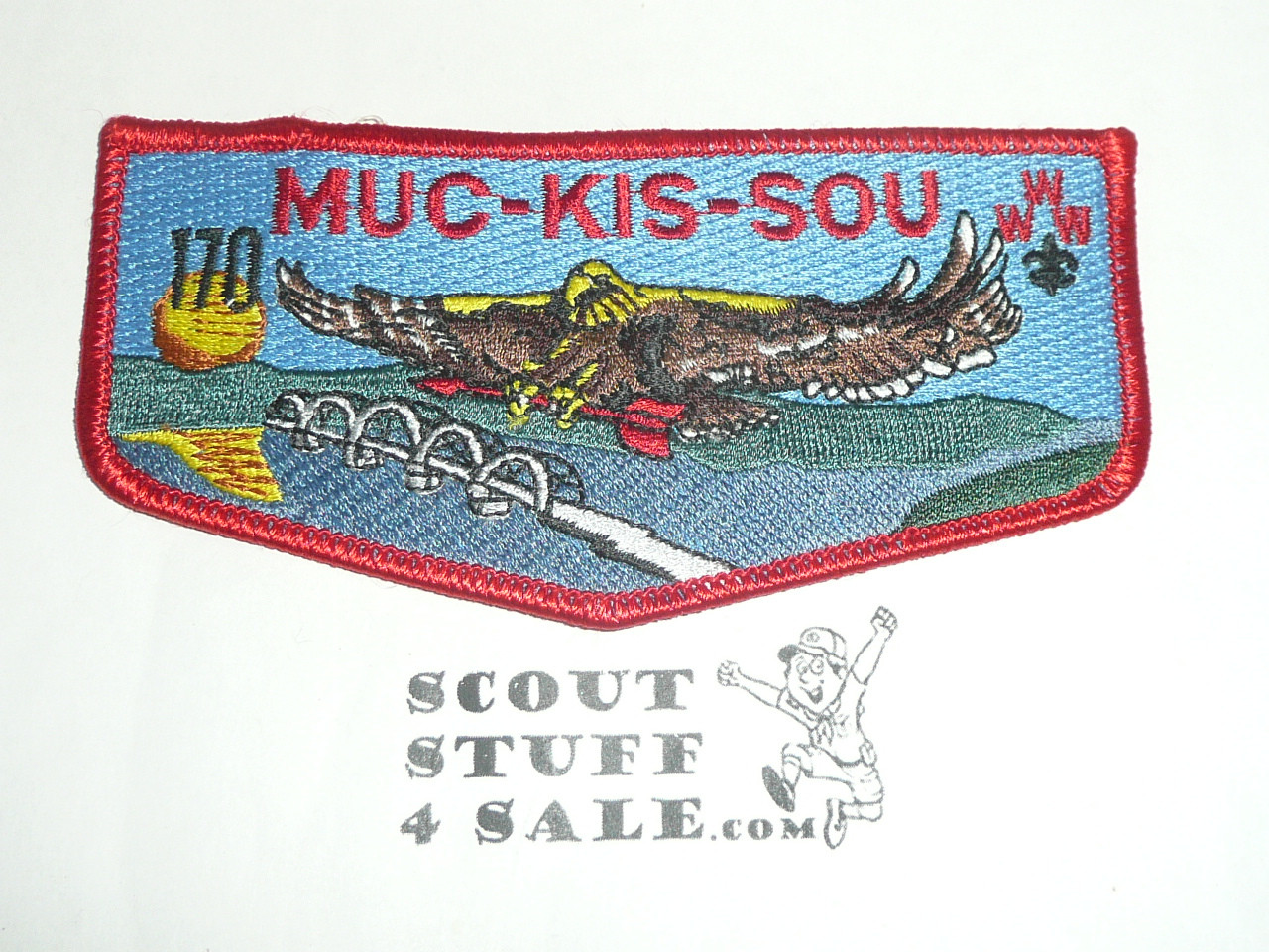 Order of the Arrow Lodge #170 Muc-Kis-Sou s13 Flap Patch