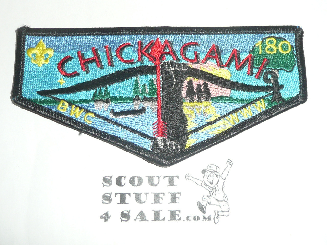 Order of the Arrow Lodge #180 Chickagami s14a Flap Patch