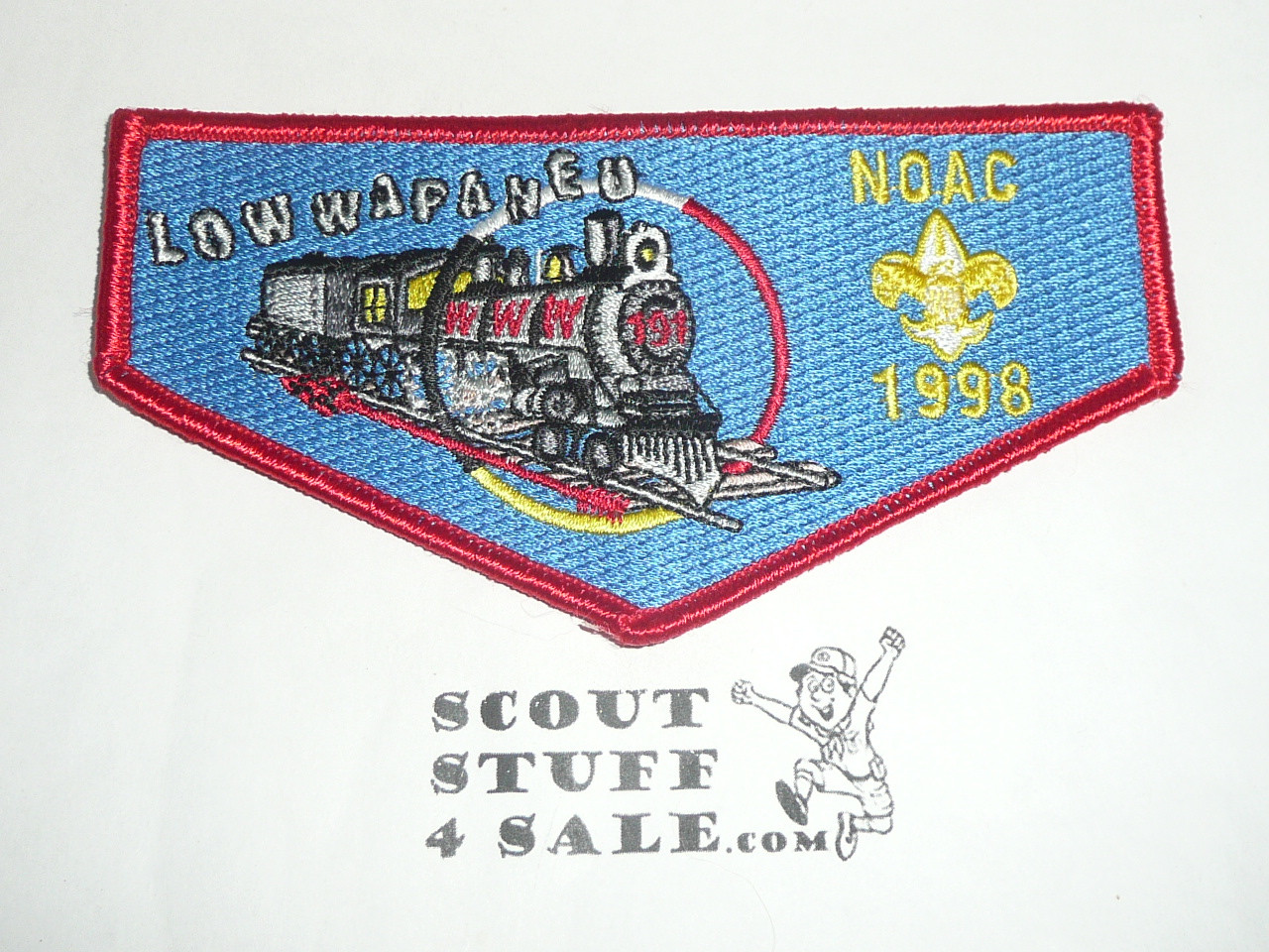 Order of the Arrow Lodge #191 Lowwapaneu s11 1998 NOAC Patch - Scout