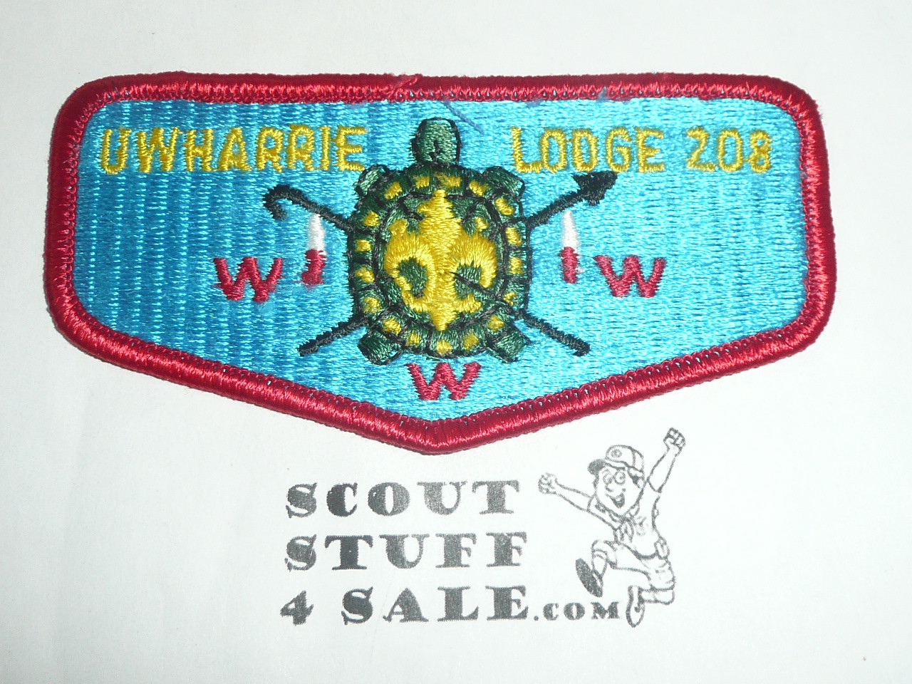 Order of the Arrow Lodge #208 Uwharrie s10 Flap Patch