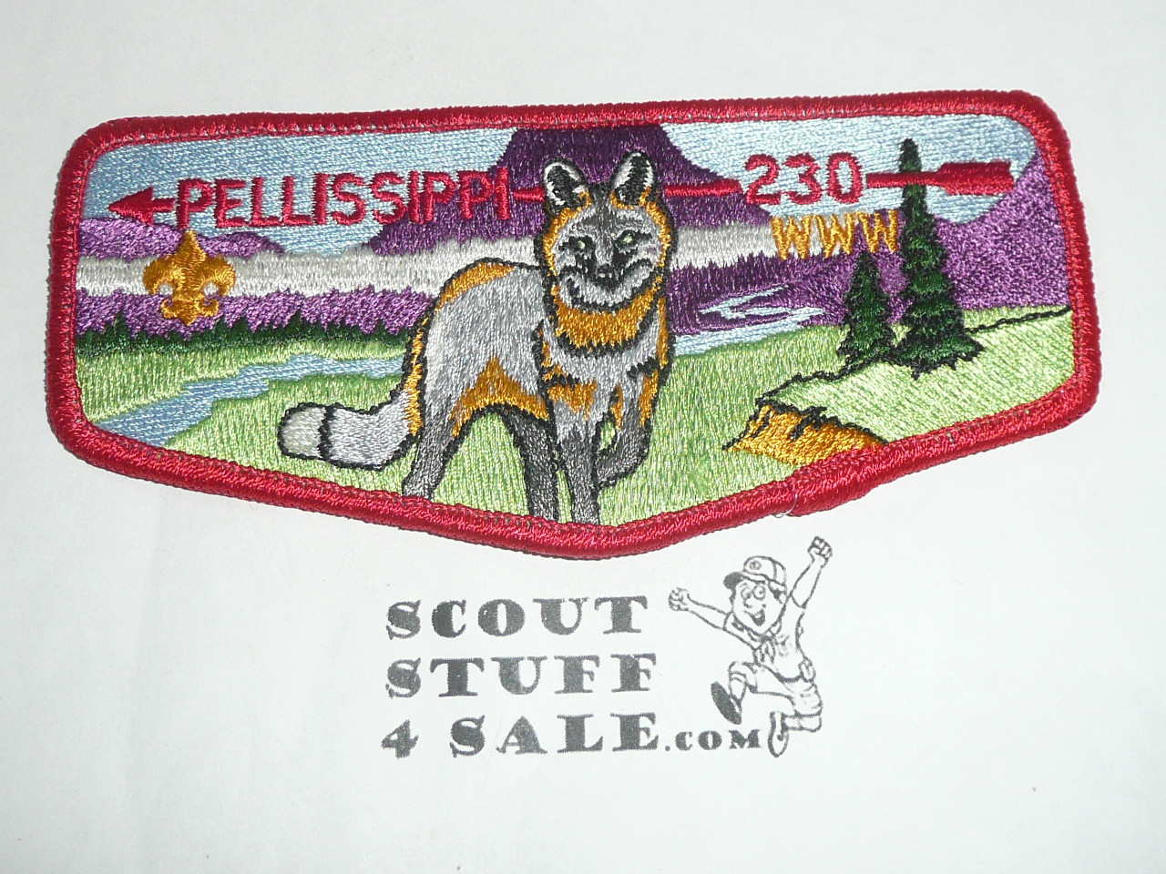 Order of the Arrow Lodge #230 Pellissippi s45 Flap Patch