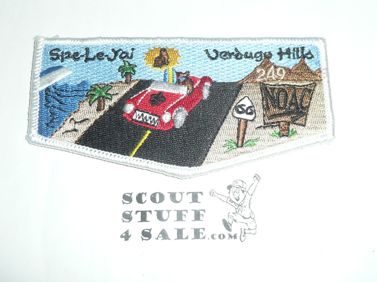 Order of the Arrow Lodge #249 Spe-Le-Yai s20 1996 NOAC Flap Patch