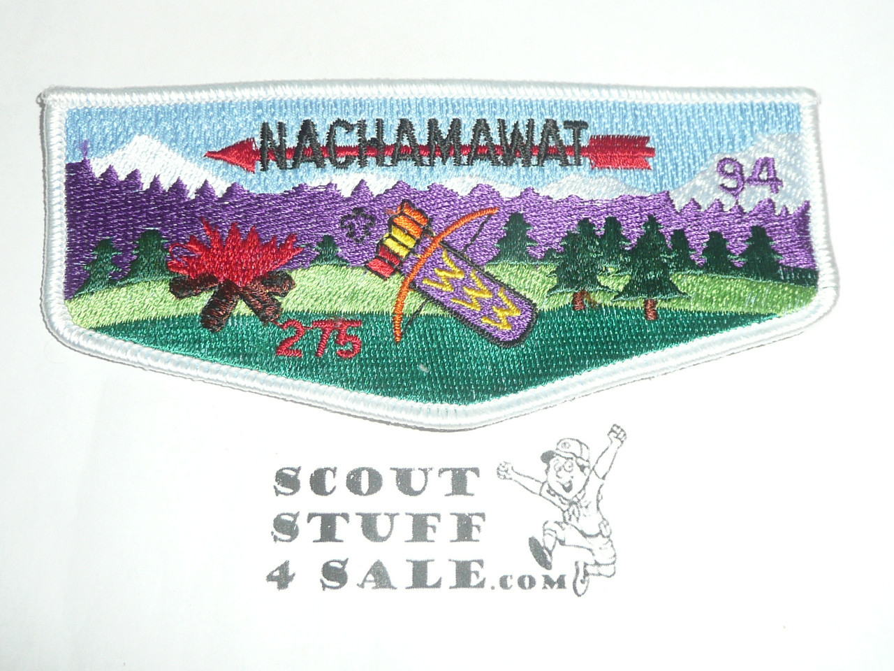 Order of the Arrow Lodge #275 Nachamawat s16 Flap Patch