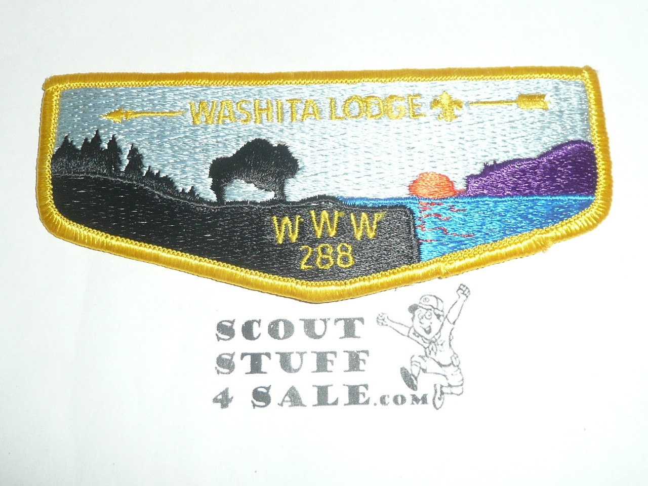 Order of the Arrow Lodge #288 Washita s6 Flap Patch