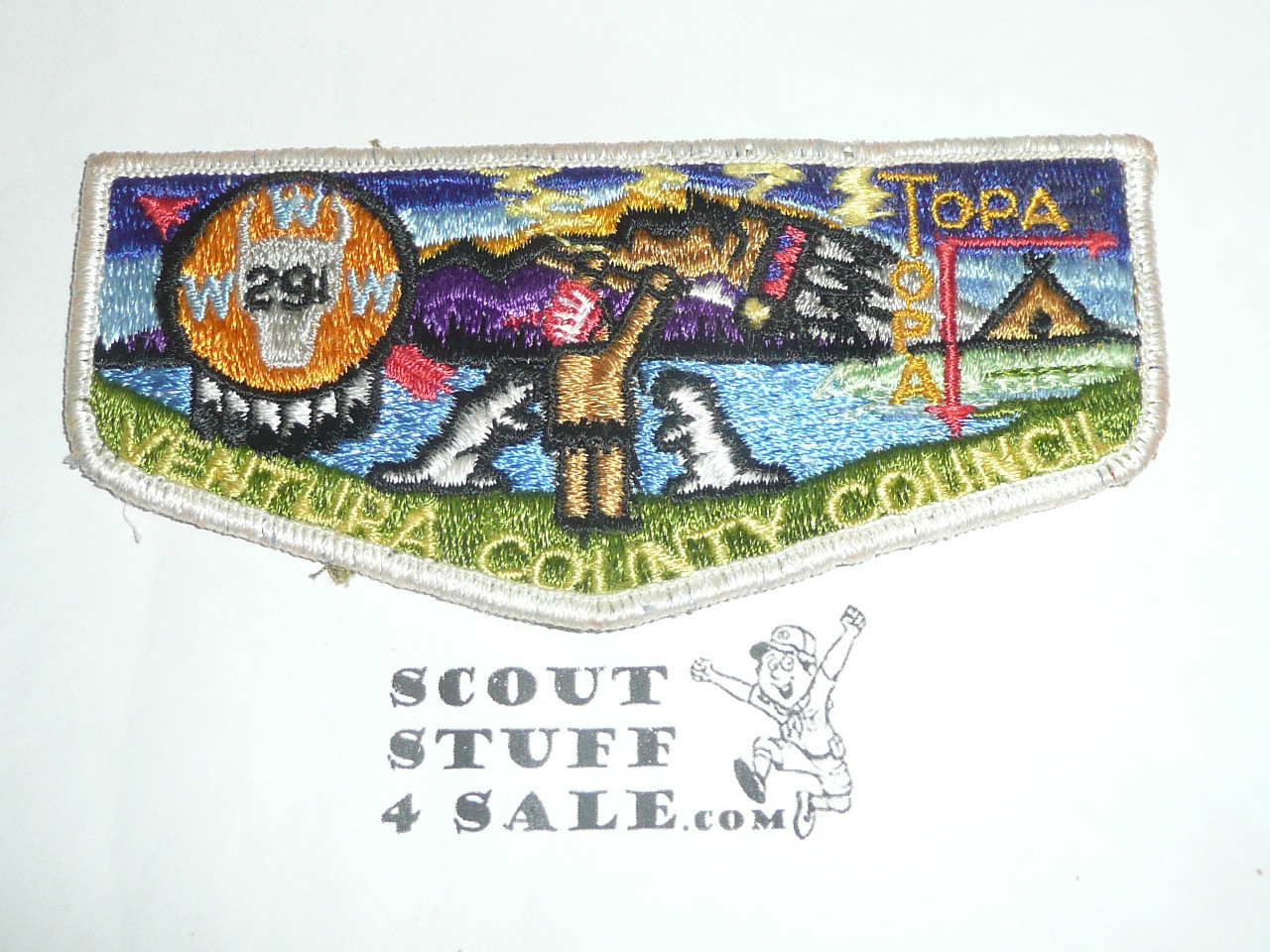 Order of the Arrow Lodge #291 Topa Topa s1 Flap Patch