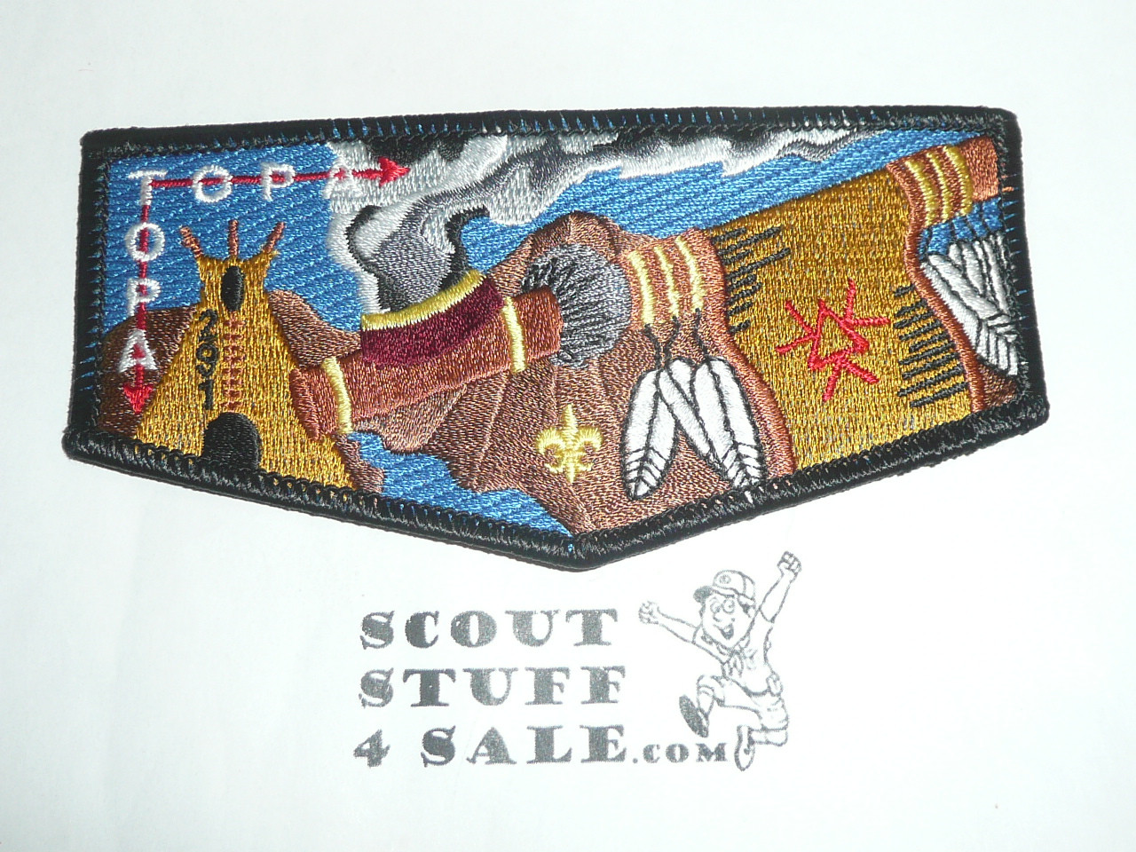 Order of the Arrow Lodge #291 Topa Topa s81 Flap Patch