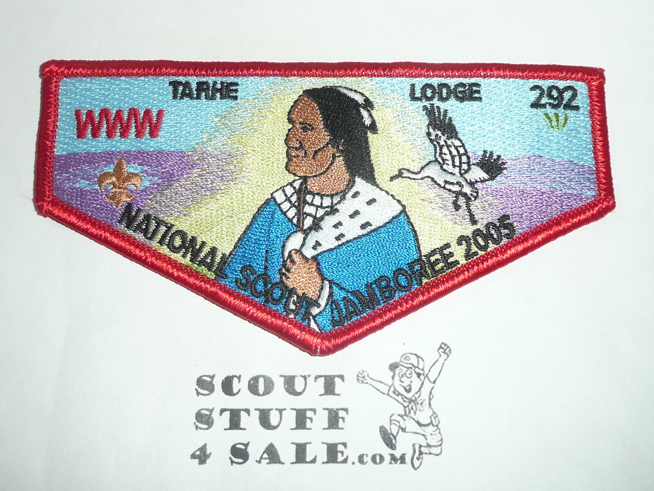 Order of the Arrow Lodge #292 Tarhe s42 2005 Jamboree Flap Patch - Boy Scout