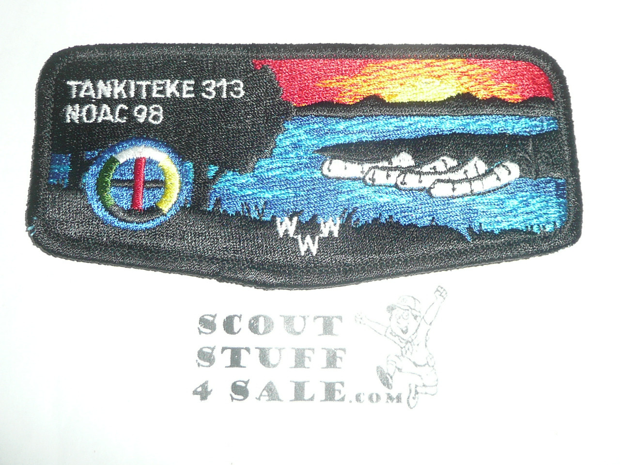 Order of the Arrow Lodge #313 Tankiteke s49 1998 NOAC Flap Patch