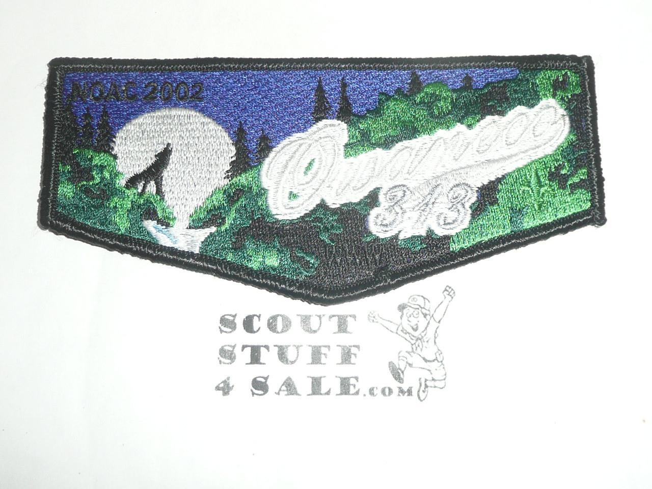 Order of the Arrow Lodge #313 Owaneco s11 2002 NOAC Flap Patch