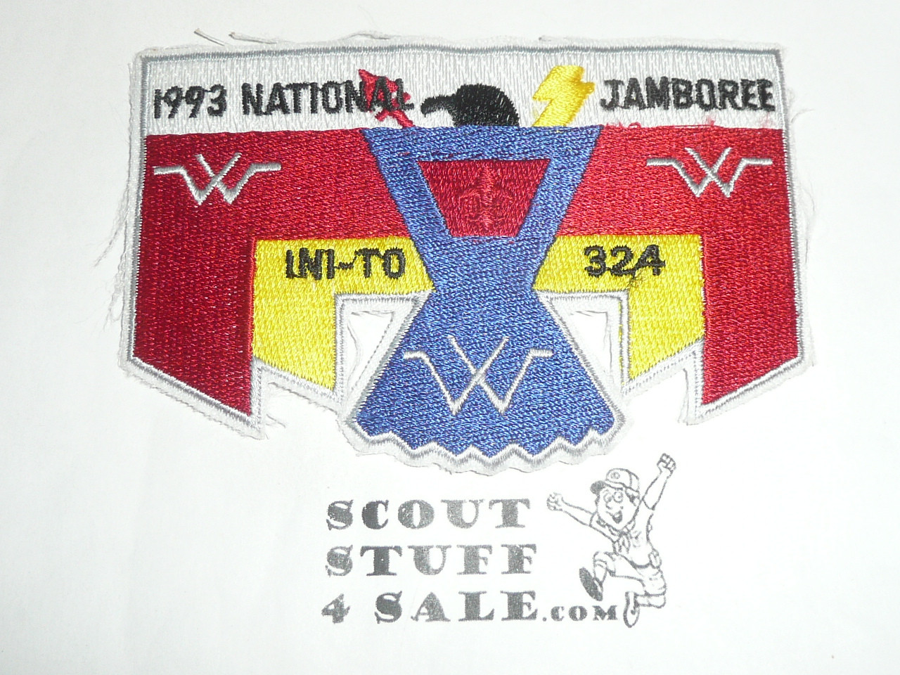 Order of the Arrow Lodge #324 Ini-To s28 1993 Jamboree Flap Patch